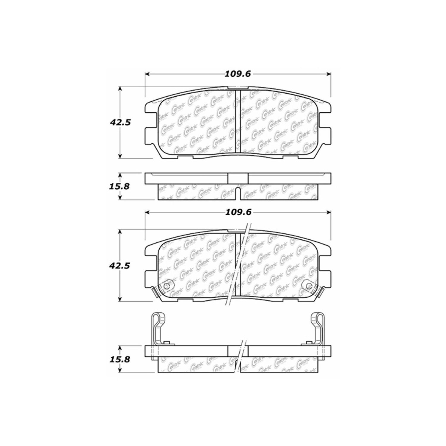 Disc Brake Pad Set