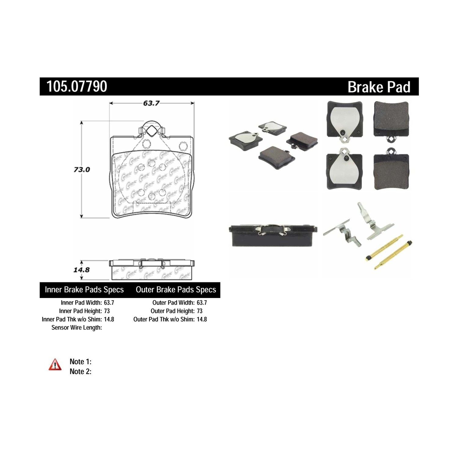 Disc Brake Pad Set