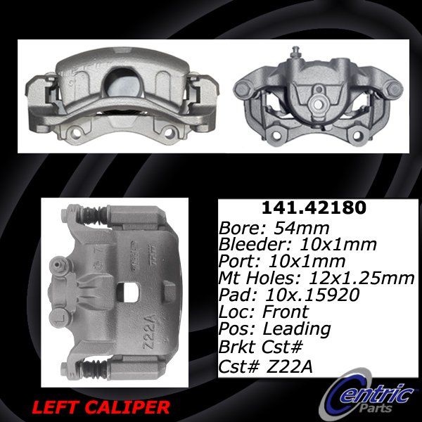 2019, 2018, 2017, 2016, 2015, 2014 Nissan Versa Note Disc Brake Caliper
