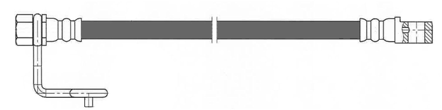 2012 Ram 3500 Brake Hydraulic Hose