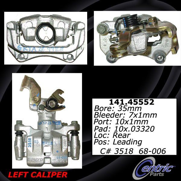 2005, 2004, 2003 Mazda 6 Disc Brake Caliper