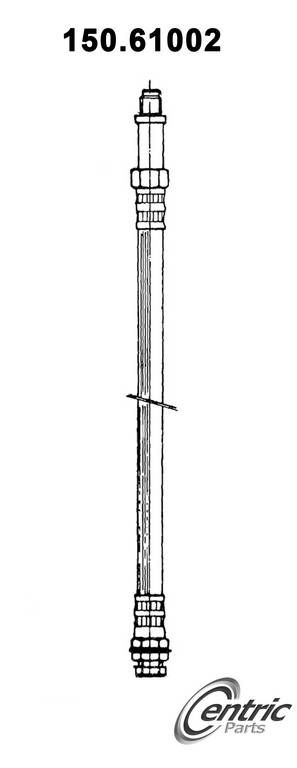 1966, 1965, 1964 Ford Mustang Brake Hydraulic Hose