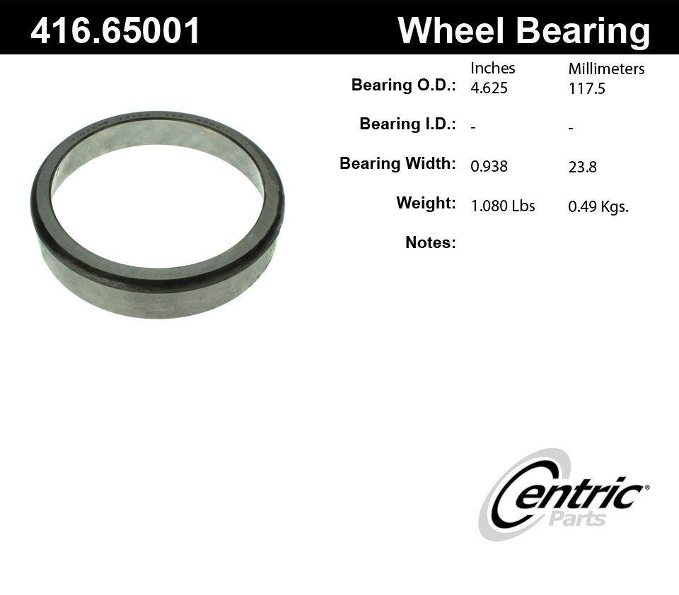 2018, 2017, 2016, 2015, 2014, 2013, 2012, 2011 Ram 4500 4500 Wheel Bearing Race
