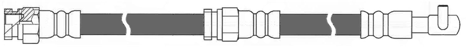 2016, 2015, 2014, 2013 Mazda CX-5 Brake Hydraulic Hose