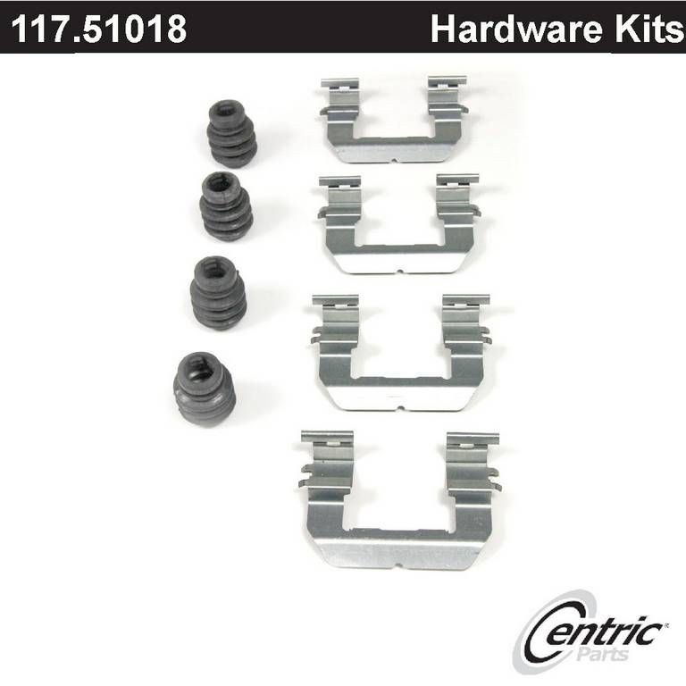 2015, 2014, 2013, 2012, 2011 Kia Optima Coupe Disc Brake Hardware Kit