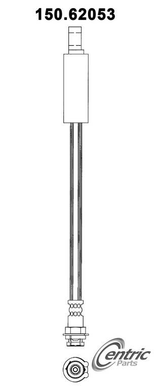 1974, 1973 Buick Century Brake Hydraulic Hose