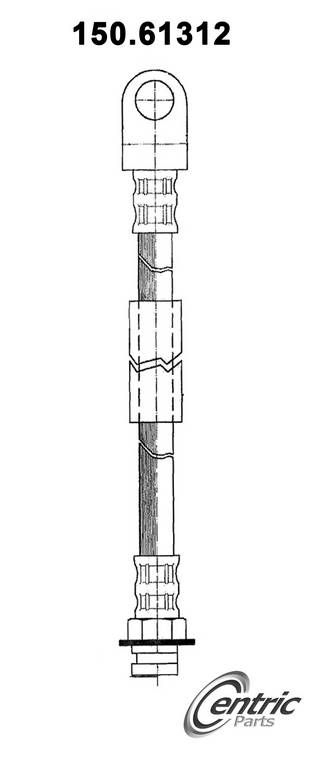 1982, 1981 Ford Granada Brake Hydraulic Hose