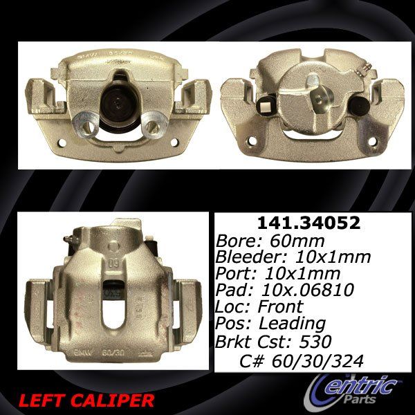 2006, 2005, 2004, 2003, 2002, 2001, 2000 BMW X5 Disc Brake Caliper