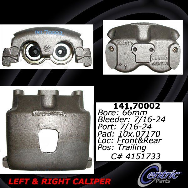 1998, 1997, 1996 Freightliner FS65 Disc Brake Caliper