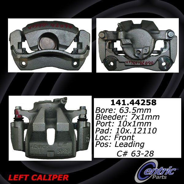 2013, 2012, 2011, 2010, 2009 Toyota Matrix Disc Brake Caliper