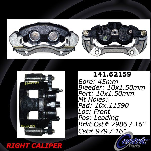 2013, 2012, 2011, 2010, 2009, 2008, 2007, 2006 Chevrolet Impala Disc Brake Caliper
