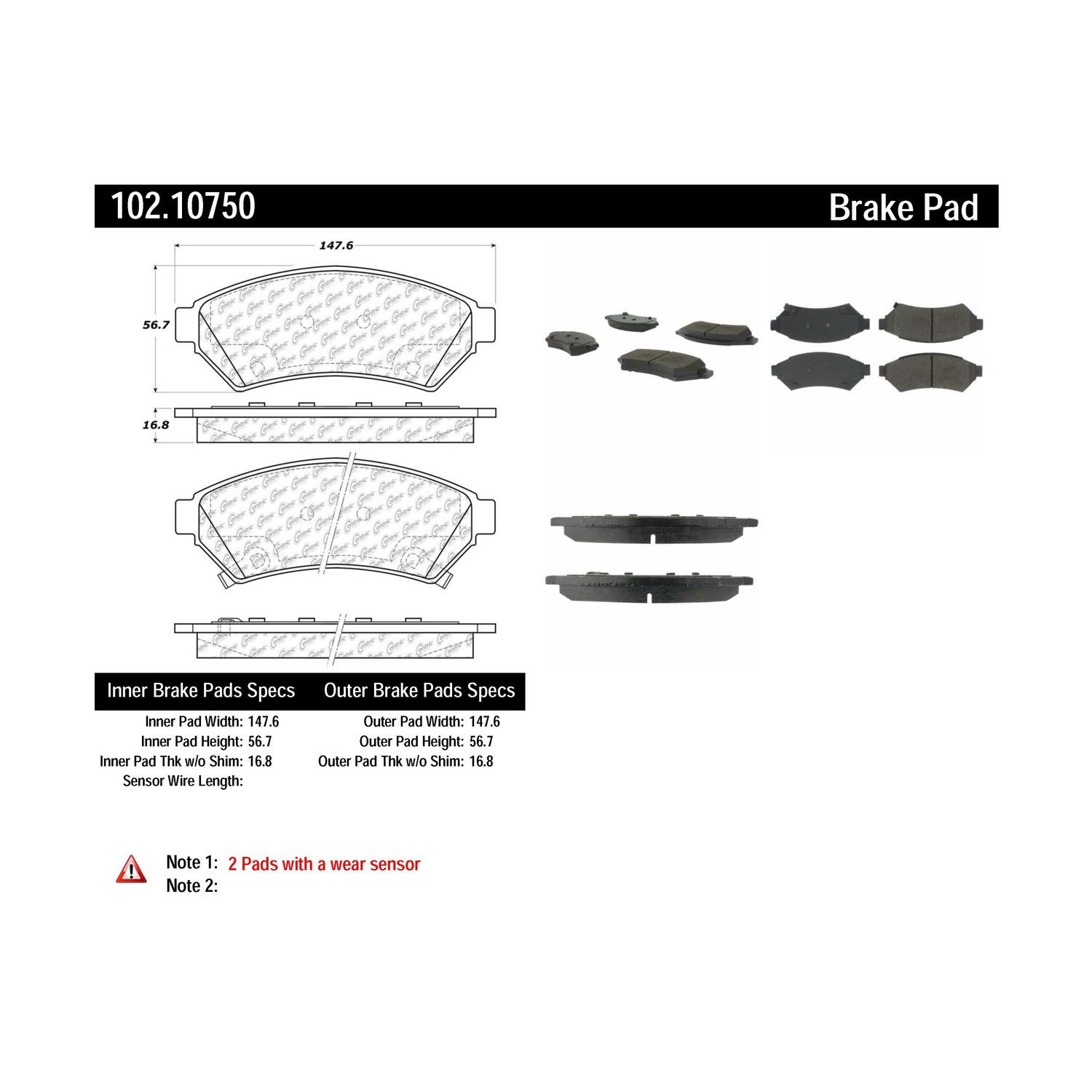 Disc Brake Pad Set