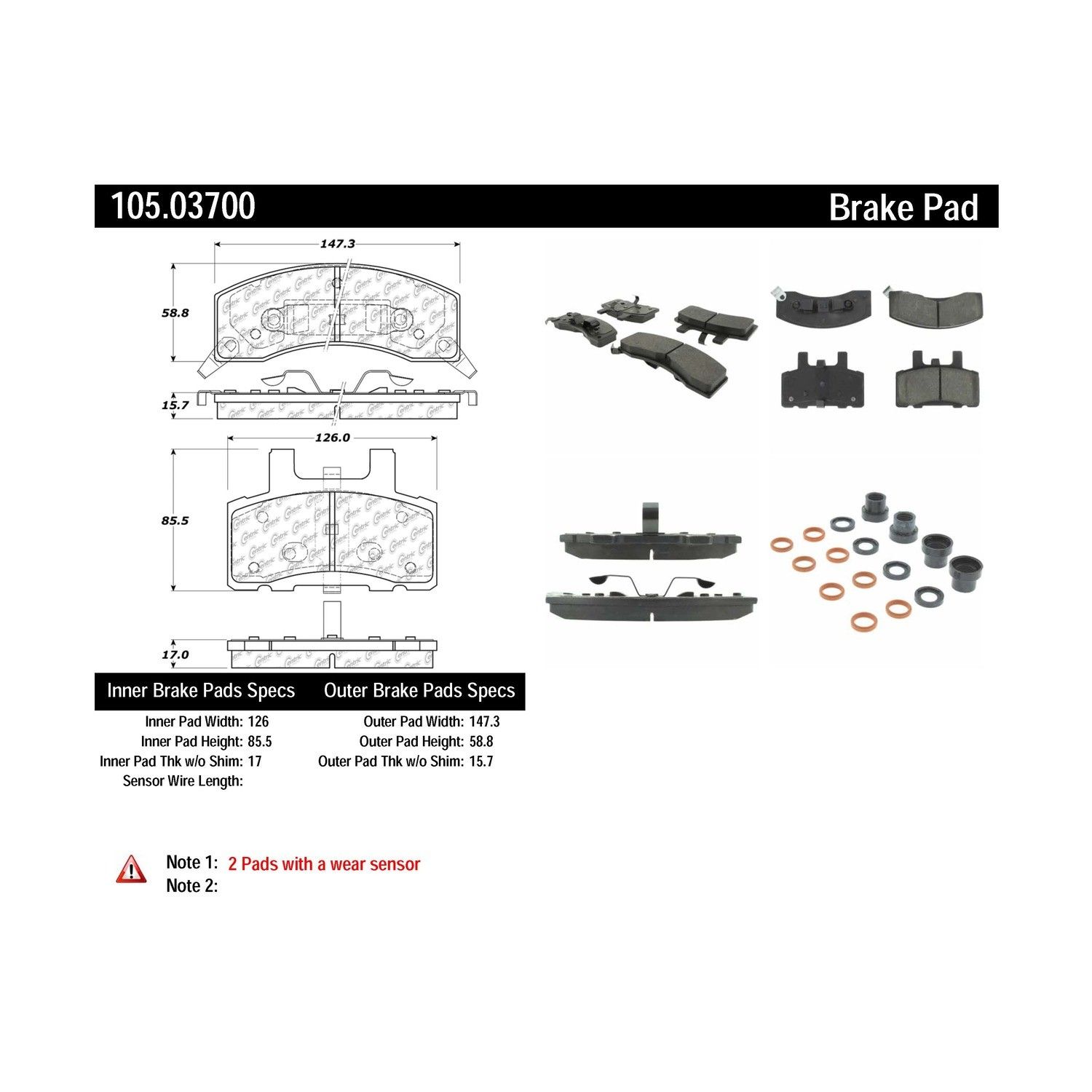 Disc Brake Pad Set