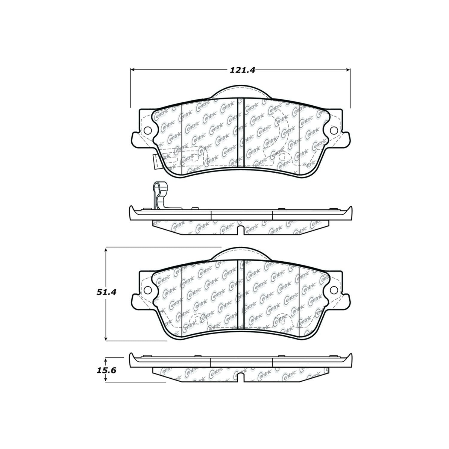 2014 Chevrolet SS Disc Brake Pad Set