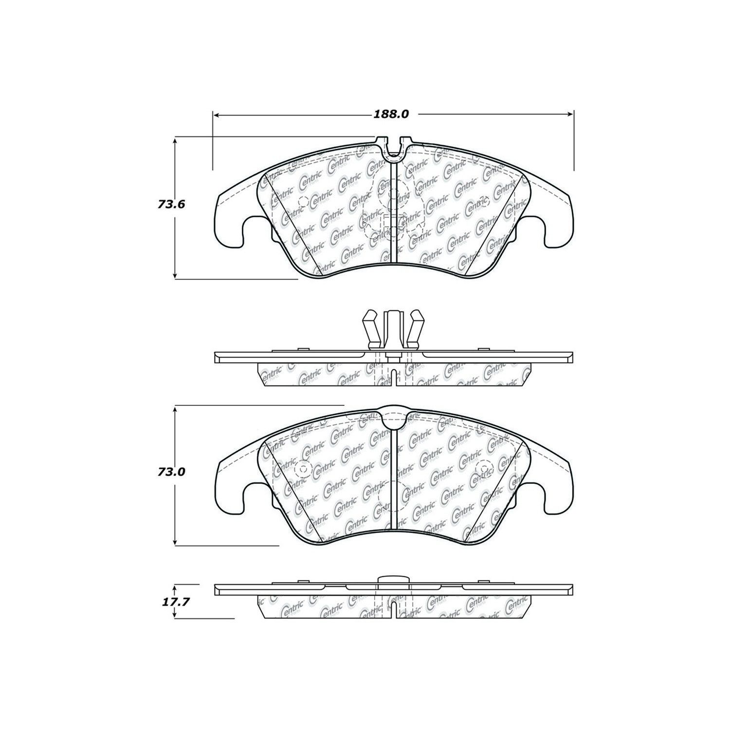 Disc Brake Pad Set