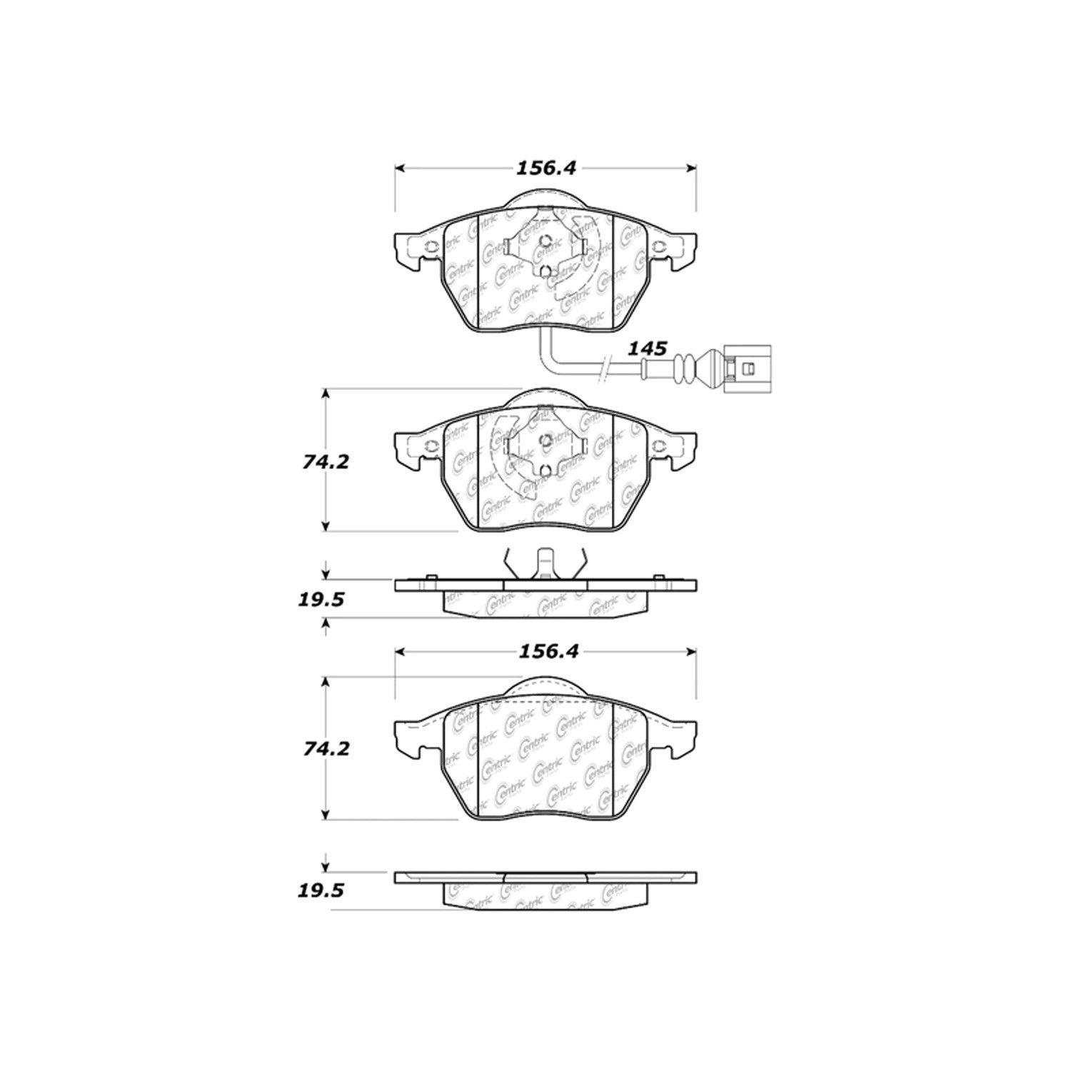 Disc Brake Pad Set