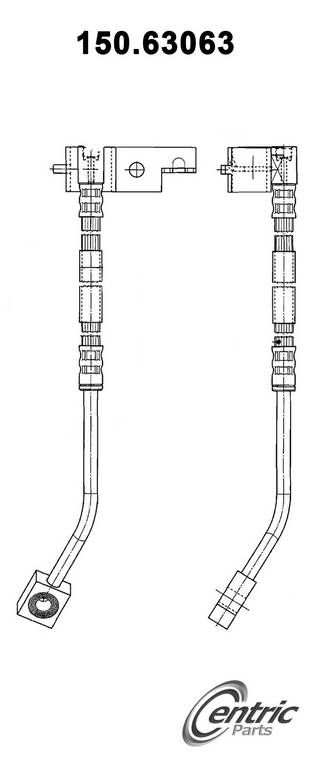 2005, 2004, 2003 Dodge Neon Cruiser Brake Hydraulic Hose