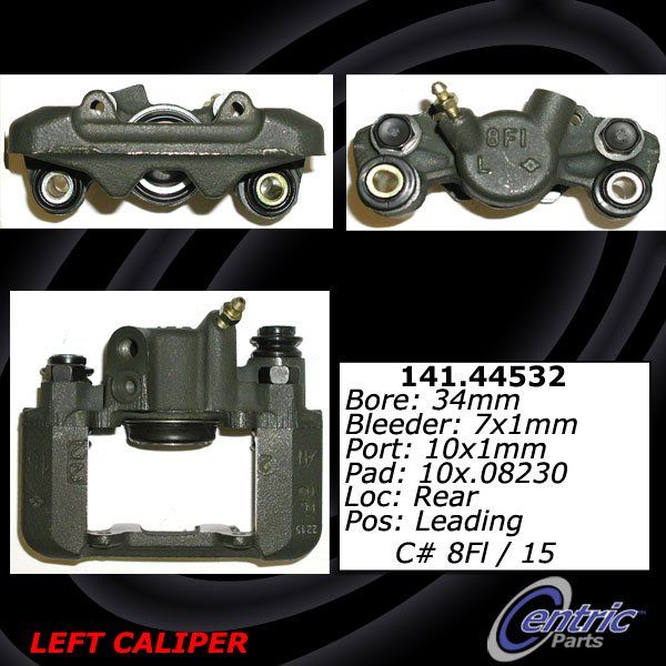 2007, 2006, 2005, 2004, 2003 Toyota Matrix Disc Brake Caliper