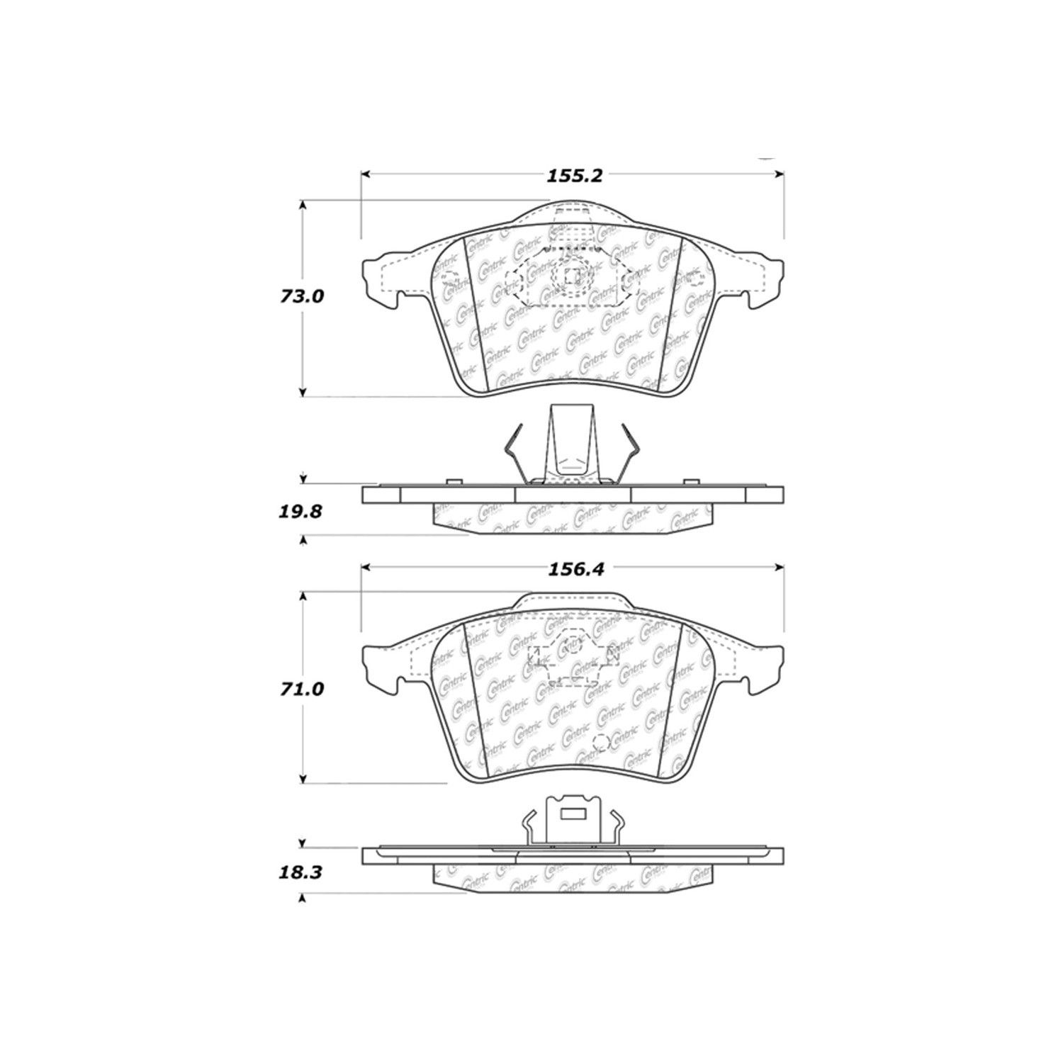 Disc Brake Pad Set