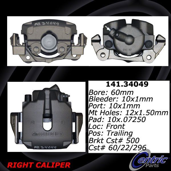 2000, 1999, 1998, 1997, 1996 BMW 528i Disc Brake Caliper