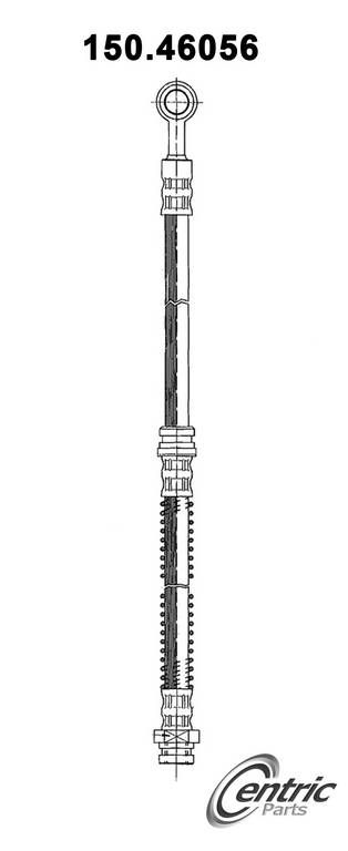 1998, 1997, 1996, 1995 Eagle Talon Brake Hydraulic Hose