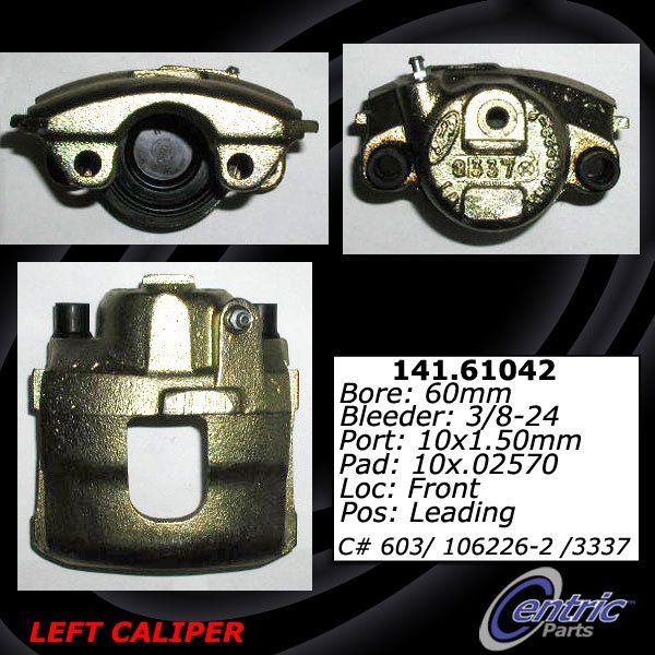 1988, 1987, 1986, 1985, 1984, 1983 Ford EXP Disc Brake Caliper