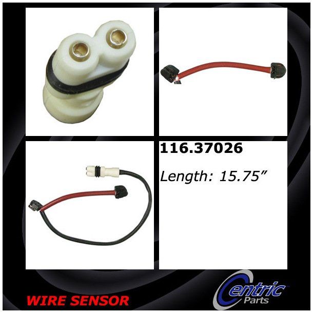 2012, 2011, 2010, 2009, 2008, 2007, 2006, 2005 Porsche Boxster Disc Brake Pad Wear Sensor