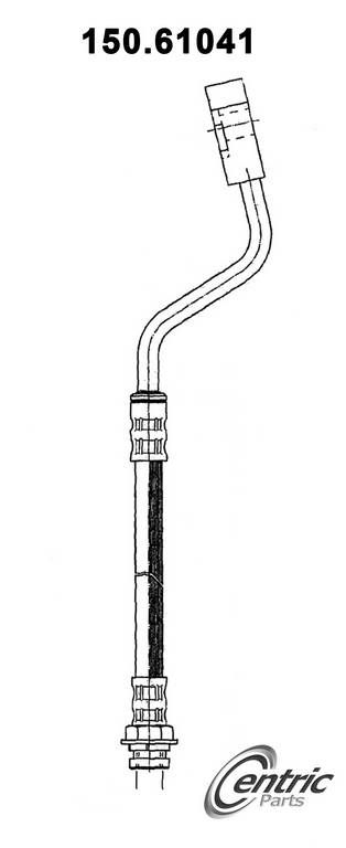 1986 Ford Taurus Brake Hydraulic Hose