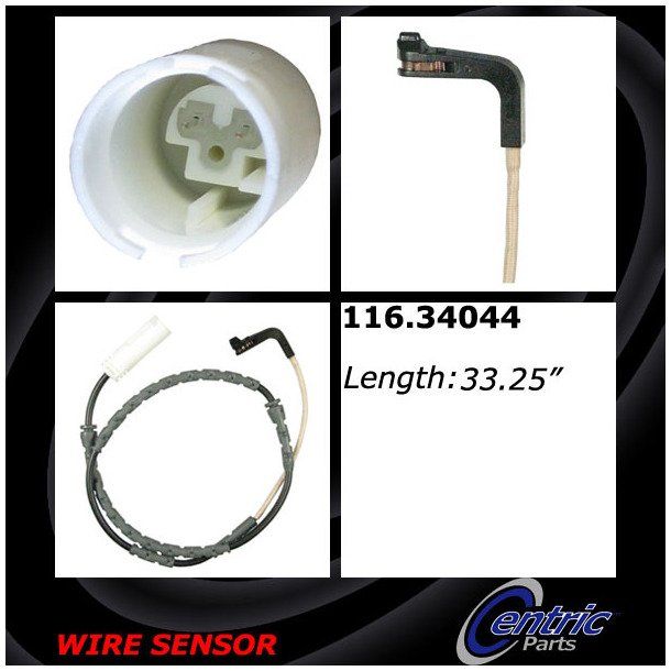 2014, 2013, 2012, 2011, 2010 BMW X1 Disc Brake Pad Wear Sensor