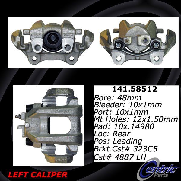 2023, 2022, 2021, 2020, 2019, 2018, 2017, 2016, 2015, 2014, 2013, 2012, 2011 Dodge Durango Disc Brake Caliper