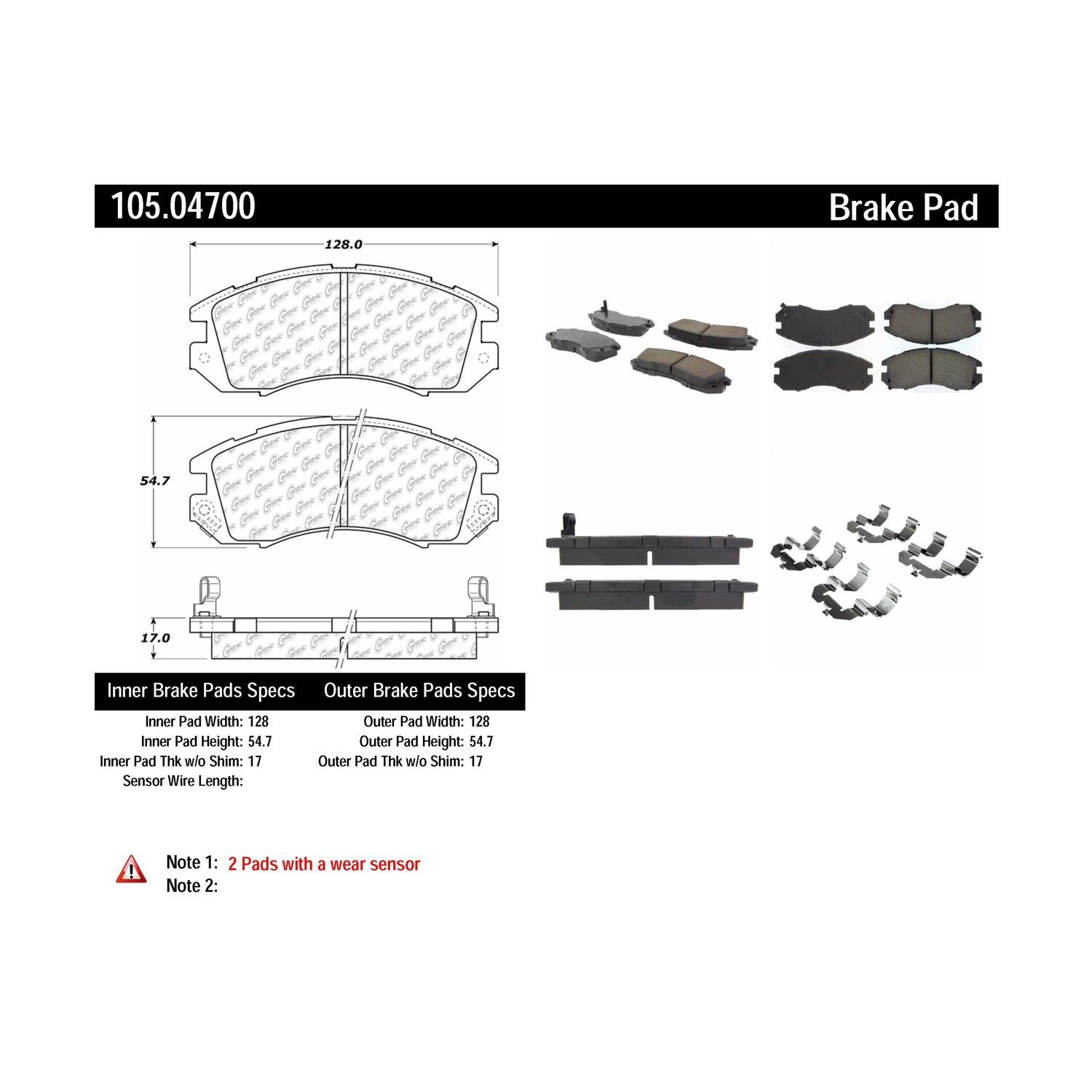 Disc Brake Pad Set