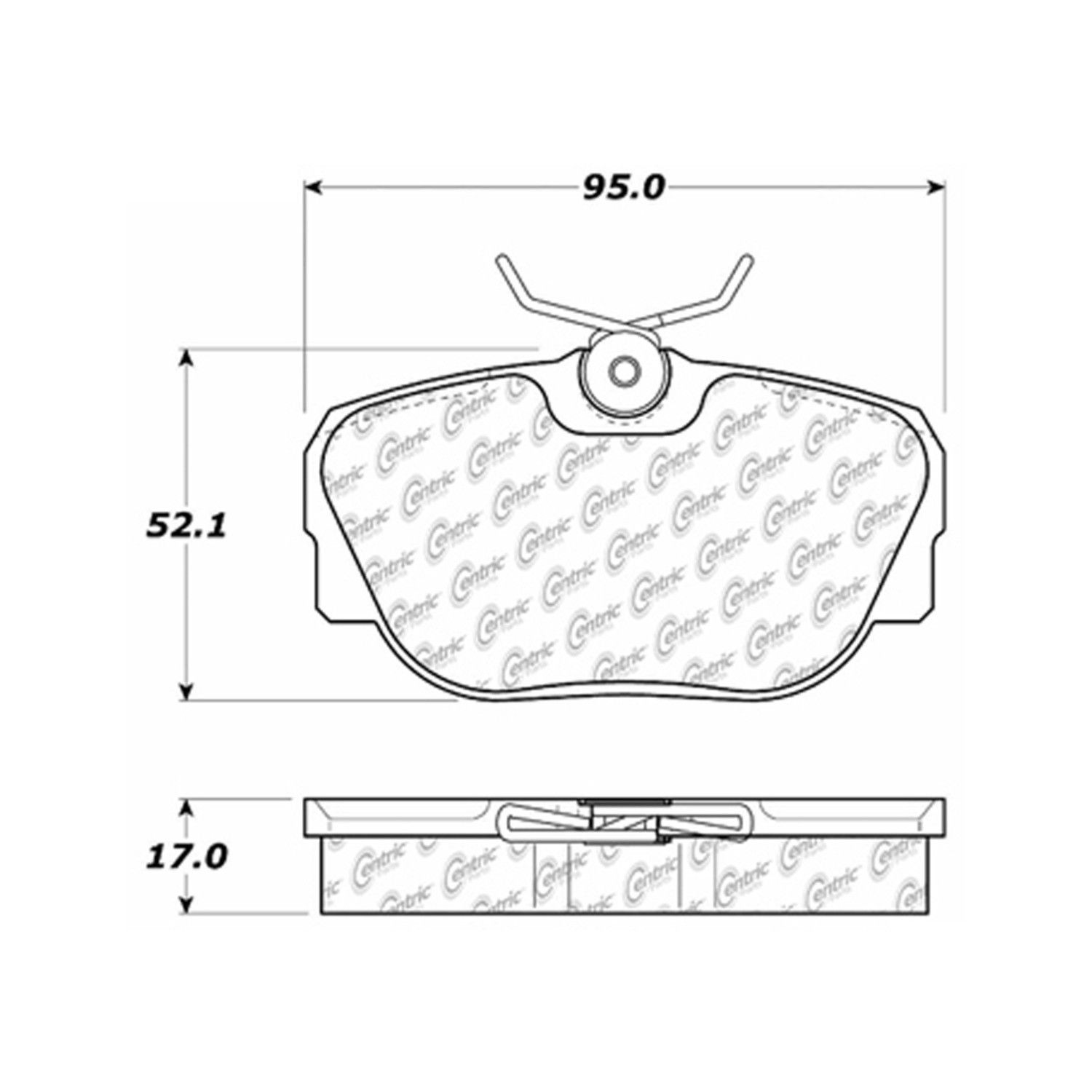 1993, 1992, 1991, 1990, 1989, 1988, 1987 Saab 900 Discovery Disc Brake Pad Set