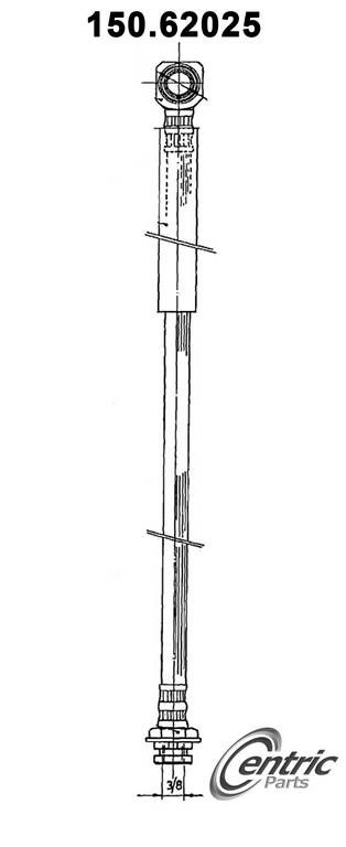 1978 Buick Regal Brake Hydraulic Hose