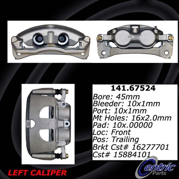 2018, 2017, 2016, 2015, 2014, 2013, 2012, 2011 Ram 3500 2500 Disc Brake Caliper