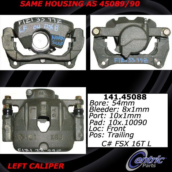2008, 2007, 2006, 2005, 2004 Mazda RX-8 Disc Brake Caliper