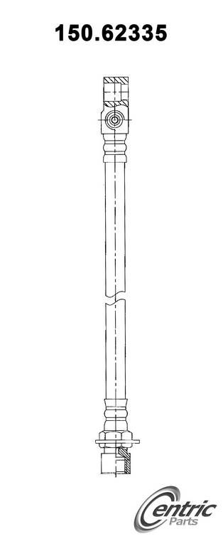 1996, 1995, 1994, 1993, 1992, 1991 Buick Roadmaster Chassis Brake Hydraulic Hose