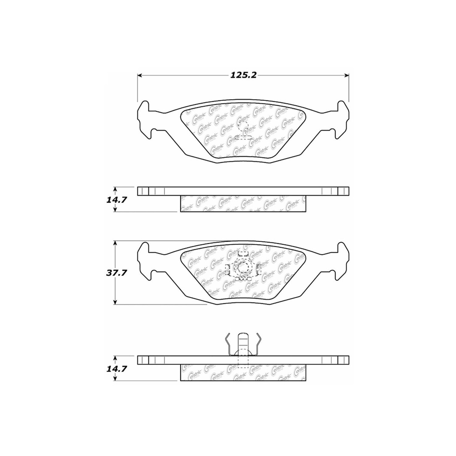 Disc Brake Pad Set