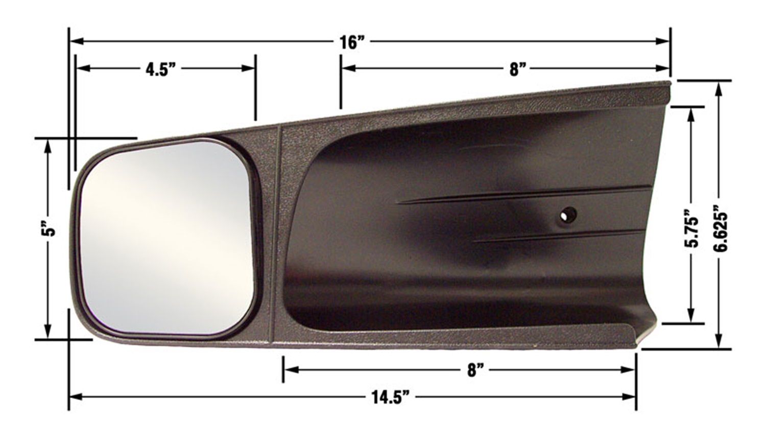 1999, 1998, 1997, 1996, 1995, 1994, 1993, 1992 GMC Yukon Towing Mirror