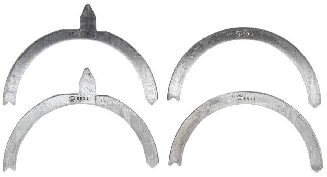 2008-2016 Lexus LS600h Engine Crankshaft Thrust Washer Set - 3 (Clevite)