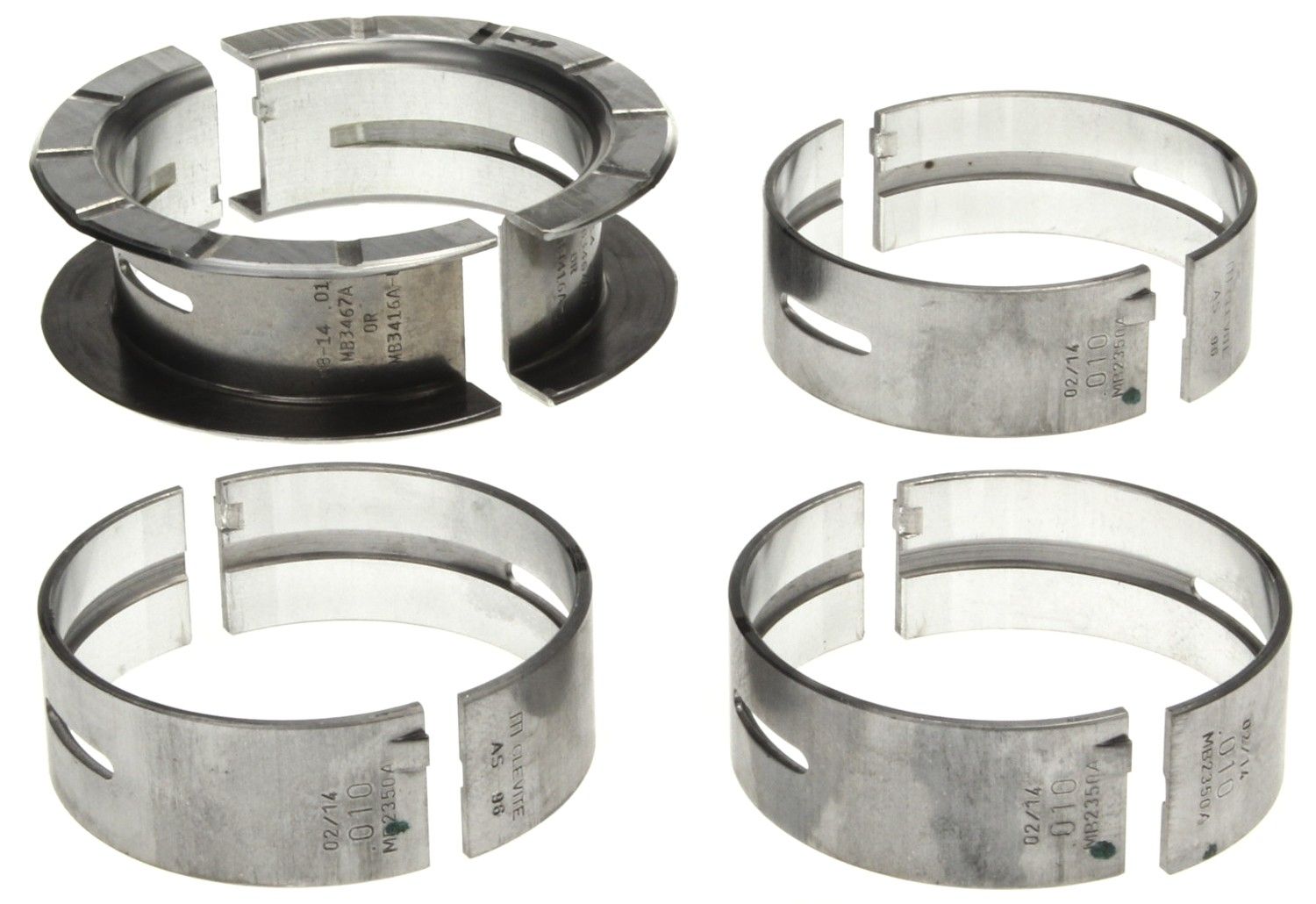 1974, 1973, 1972 Mercury Capri Engine Crankshaft Main Bearing Set