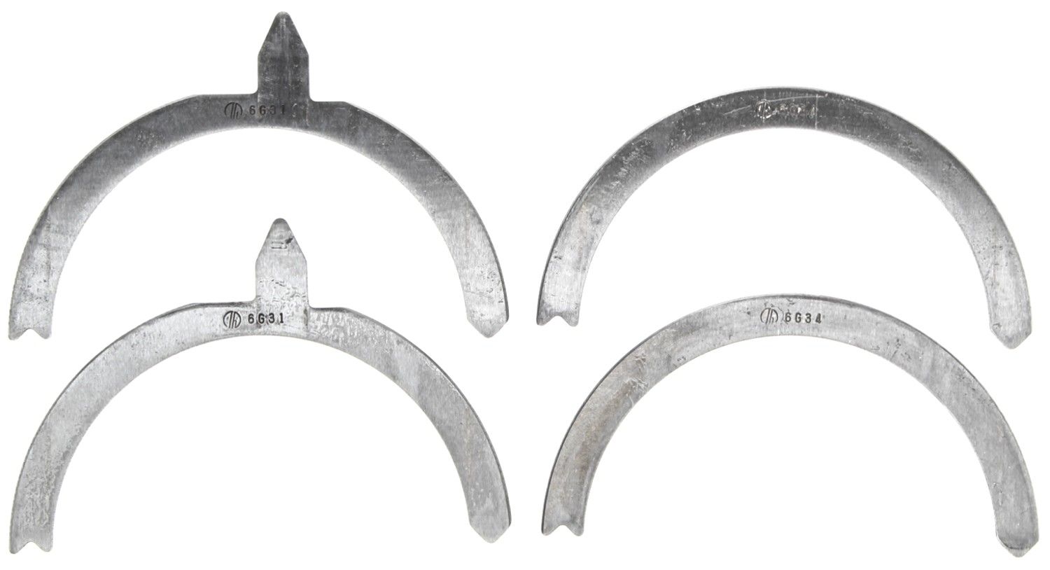 2016, 2015, 2014, 2013, 2012, 2011, 2010, 2009, 2008 Lexus LS600h F Engine Crankshaft Thrust Washer Set