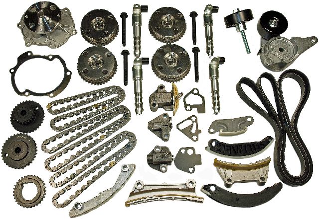 2008-2009 Chevrolet Equinox Engine Timing Chain and Accessory Drive Belt Kit w (Cloyes)