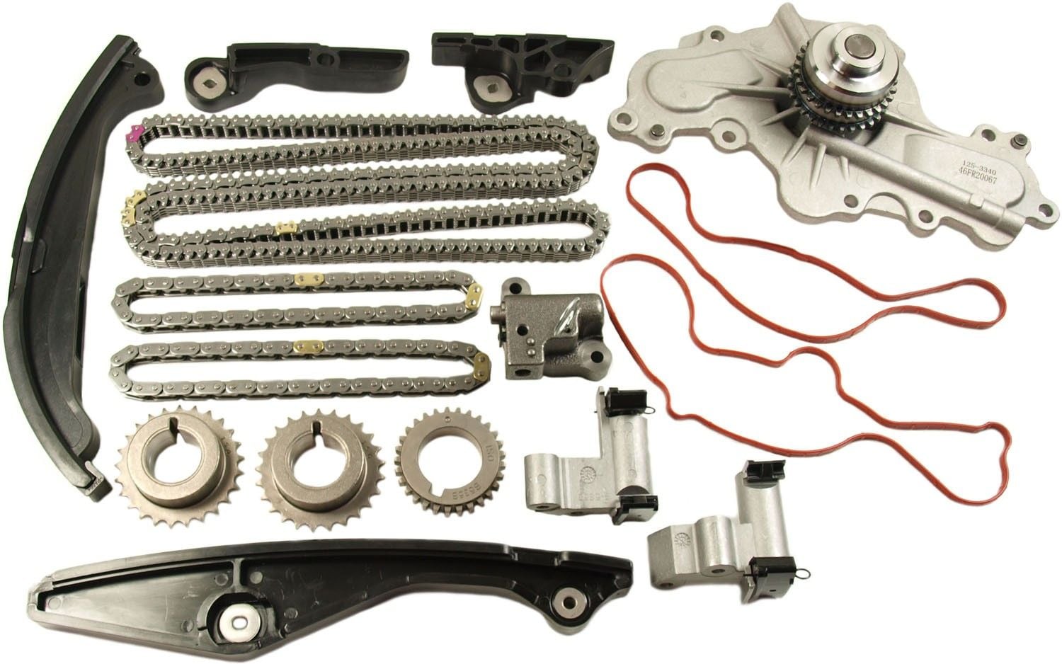 2017, 2016, 2015, 2014, 2013 Ford Explorer Engine Timing Chain Kit with Water Pump