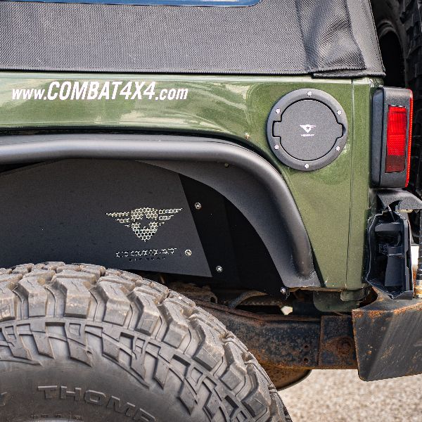 2007-2016 Jeep Wrangler Fuel Door Cover (Combat Off Road)