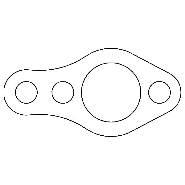 1985-1994 Chevrolet Astro Engine Water Pump Mounting Gasket (Cometic Gasket)