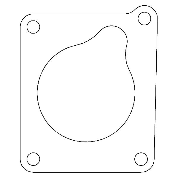 1991-1993 Mercury Cougar Fuel Injection Throttle Body Mounting Gasket (Cometic Gasket)
