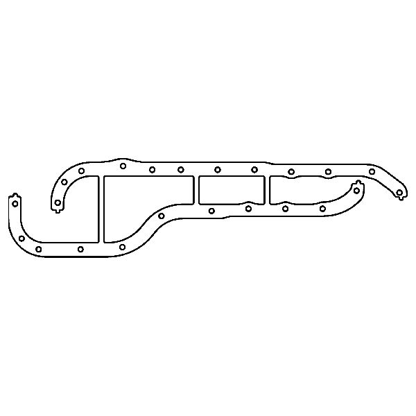 1971-1974 Mercury Capri Engine Oil Pan Gasket (Cometic Gasket)