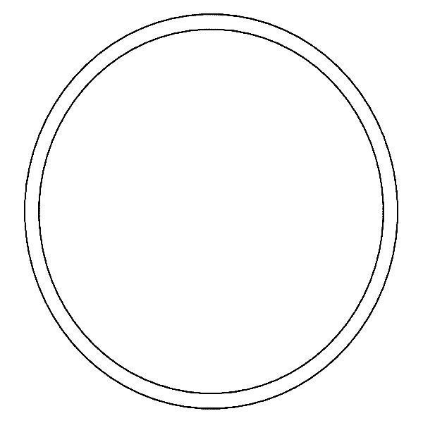 1953 Ford F-350 Distributor Mounting Gasket (Cometic Gasket)
