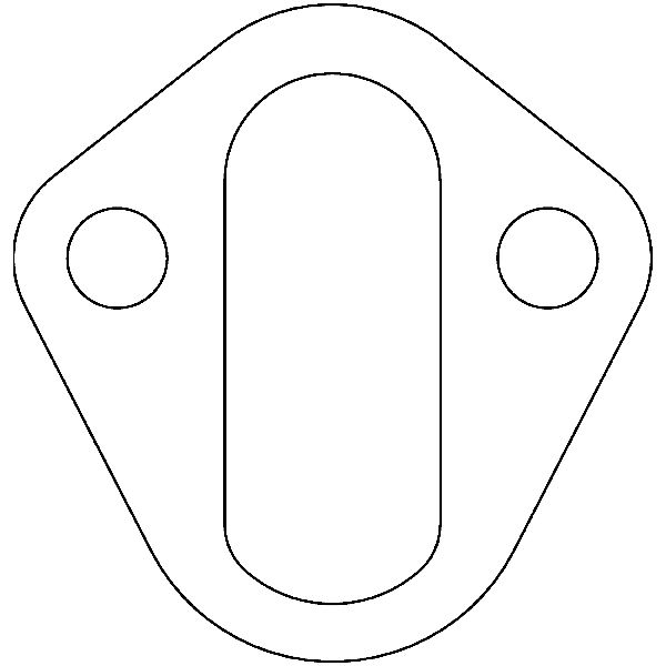 1953 Ford F-100 Fuel Pump Gasket (Cometic Gasket)