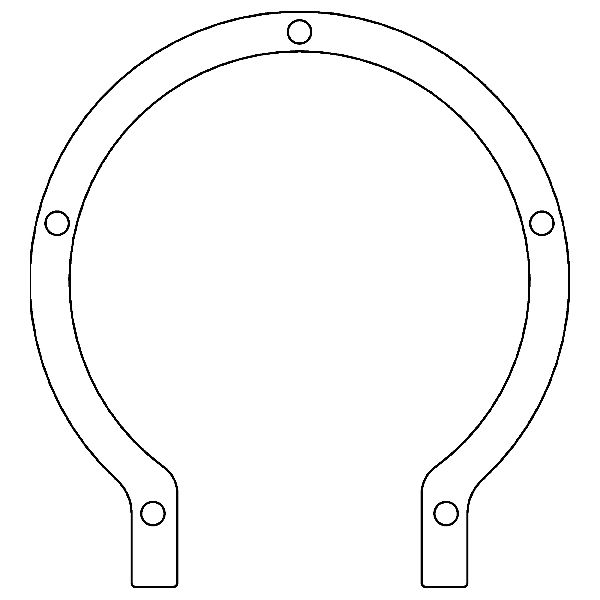 1953 Ford F-350 Engine Timing Cover Gasket (Cometic Gasket)
